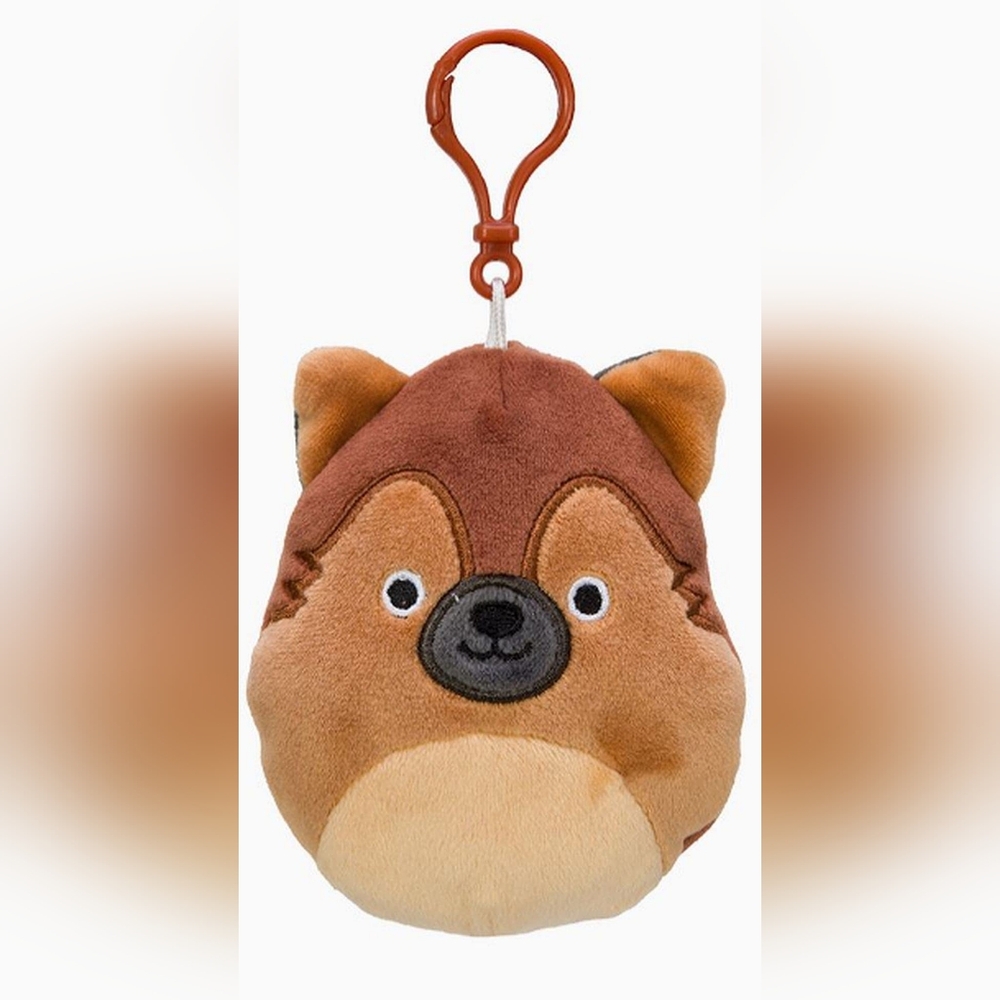 🎀4/$20🎀Squishmallow Mario the German Shepherd Plush Clip